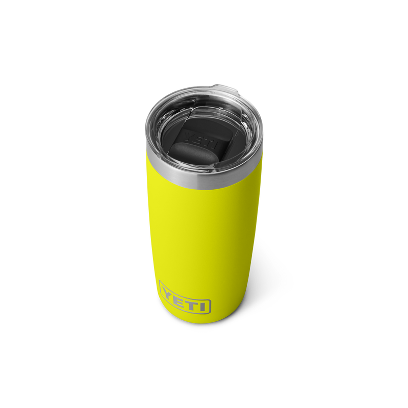 Yeti Rambler 10oz (296ml) Tumbler with Magslider Lid - Firefly Yellow