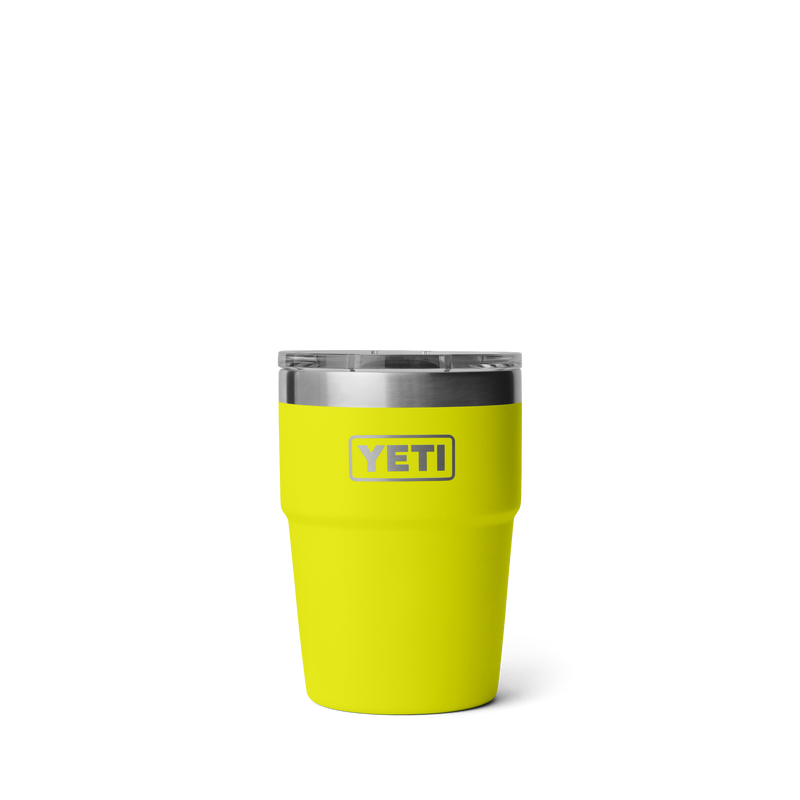 Yeti Rambler 16oz (473ml) Stackable Cup with Magslider Lid - Firefly Yellow