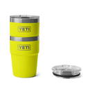 Yeti Rambler 16oz (473ml) Stackable Cup with Magslider Lid - Firefly Yellow