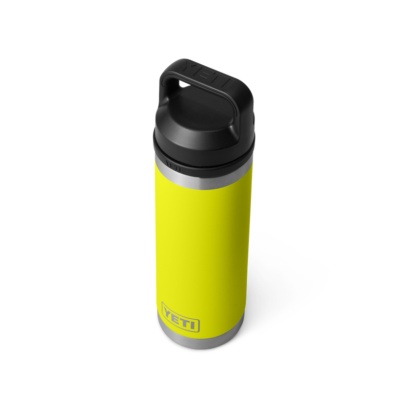 Yeti Rambler 18oz (532ml) Bottle with Chug Cap - Firefly Yellow