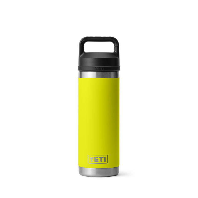 Yeti Rambler 18oz (532ml) Bottle with Chug Cap - Firefly Yellow