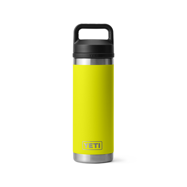 Yeti Rambler 18oz (532ml) Bottle with Chug Cap - Firefly Yellow
