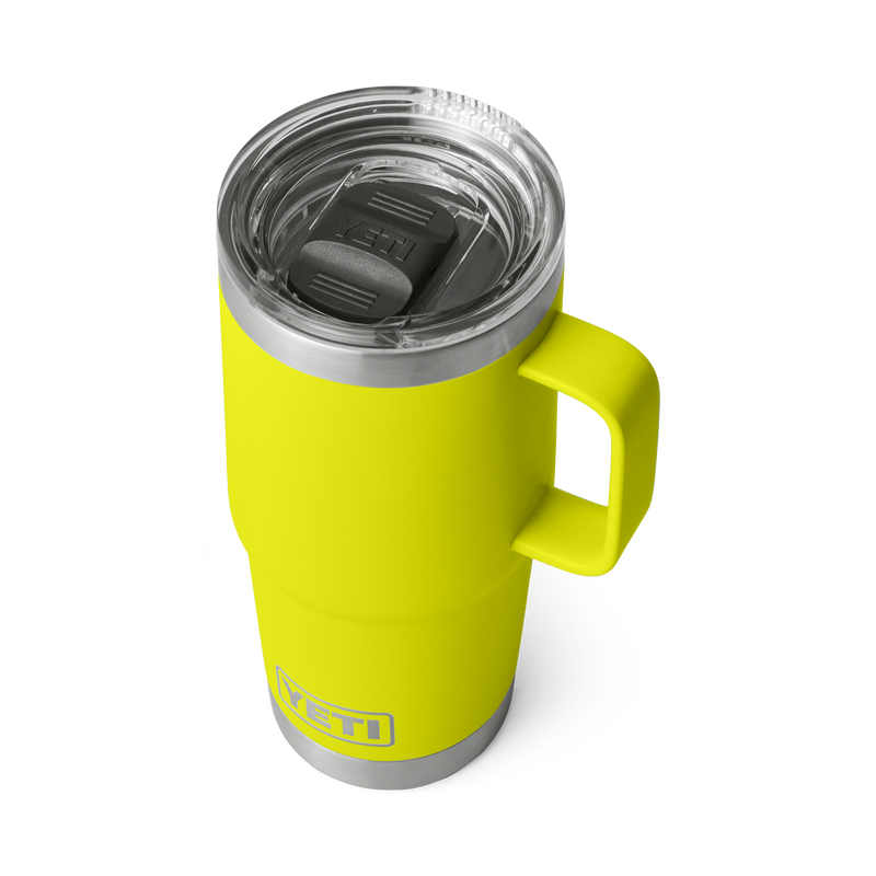 Yeti Rambler 20oz (591ml) Travel Mug with Stronghold Lid - Firefly Yellow