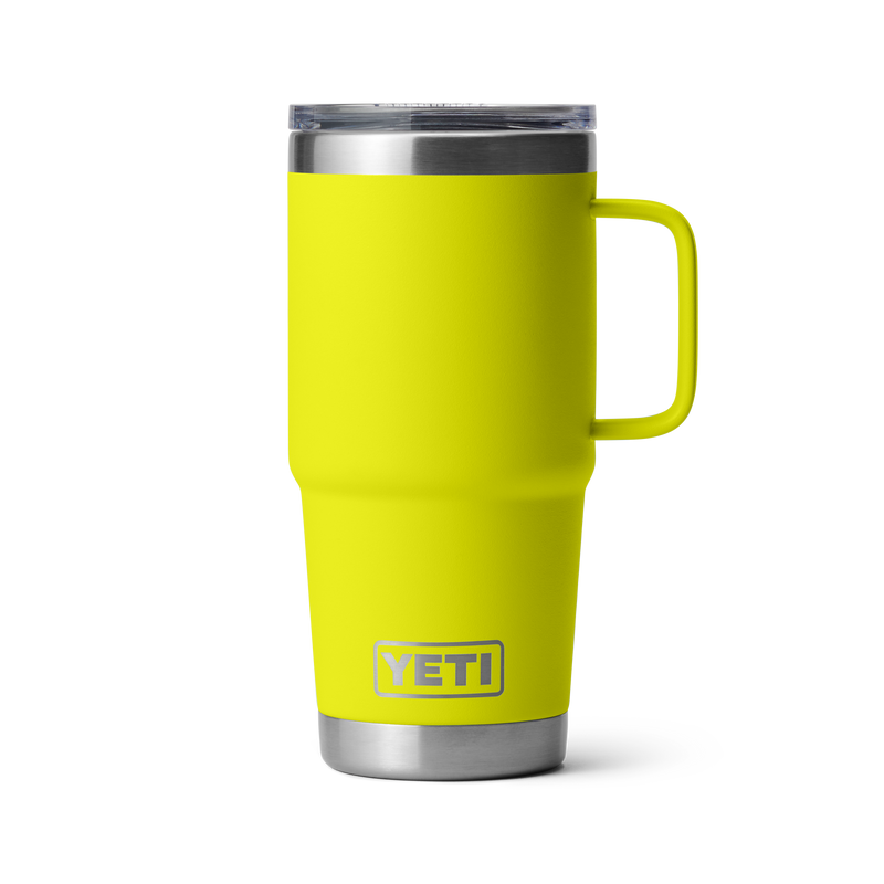 Yeti Rambler 20oz (591ml) Travel Mug with Stronghold Lid - Firefly Yellow
