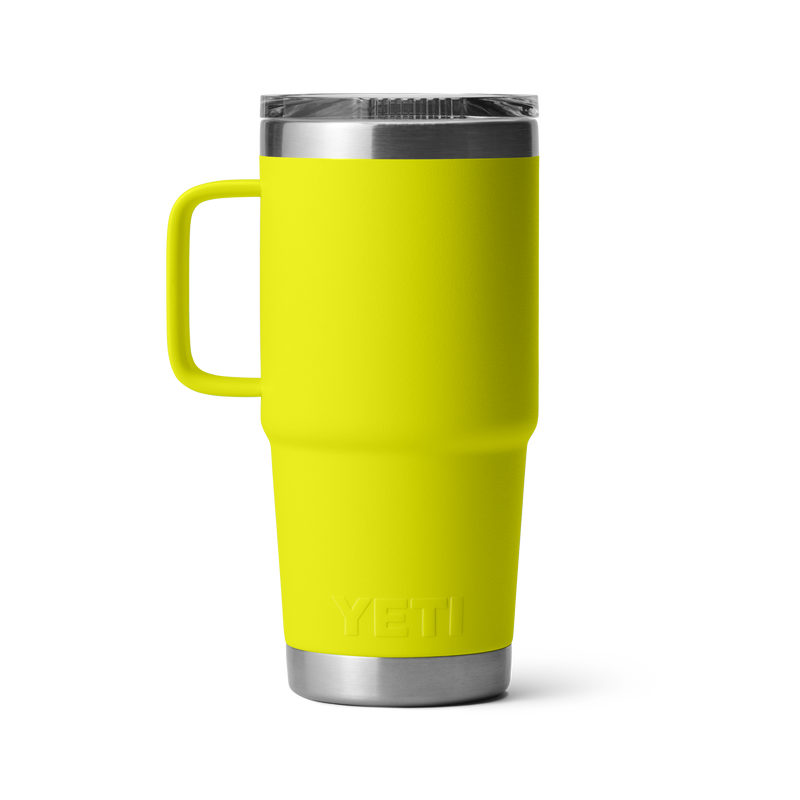 Yeti Rambler 20oz (591ml) Travel Mug with Stronghold Lid - Firefly Yellow