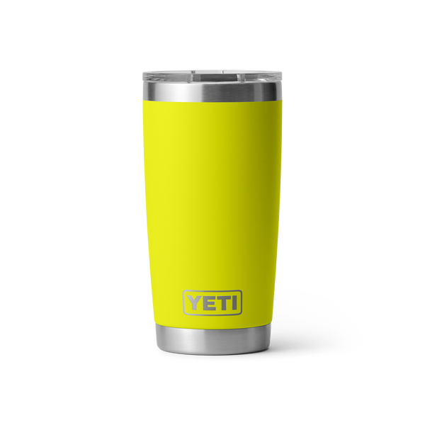 Yeti Rambler 20oz (591ml) Tumbler with Magslider Lid - Firefly Yellow