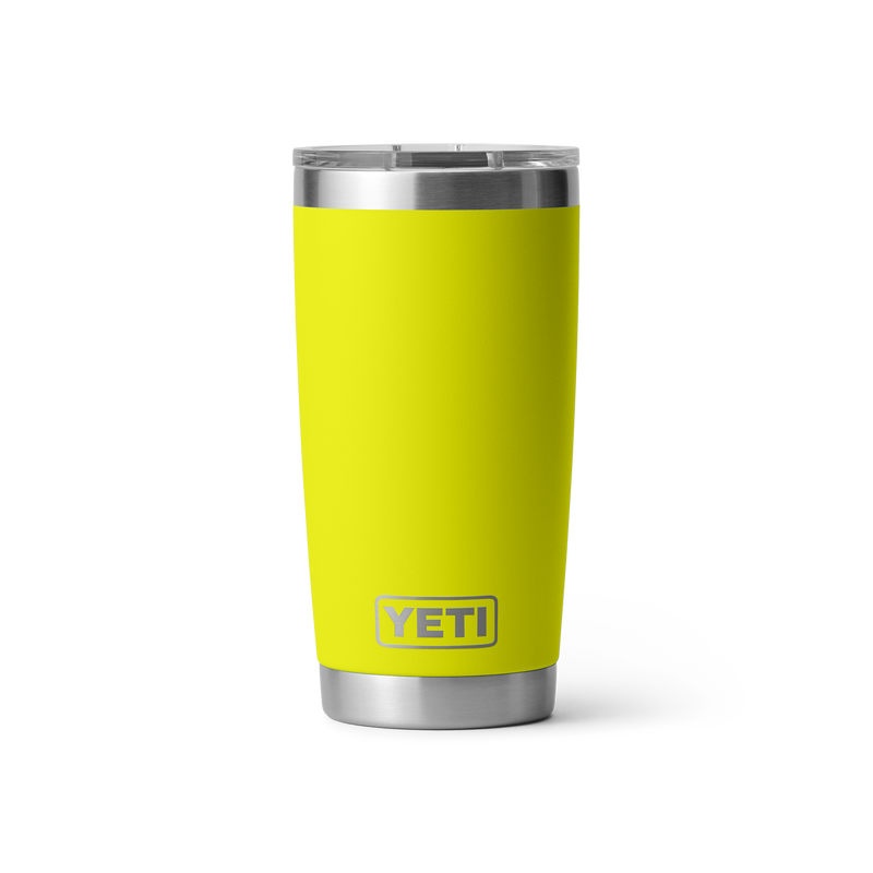 Yeti Rambler 20oz (591ml) Tumbler with Magslider Lid - Firefly Yellow
