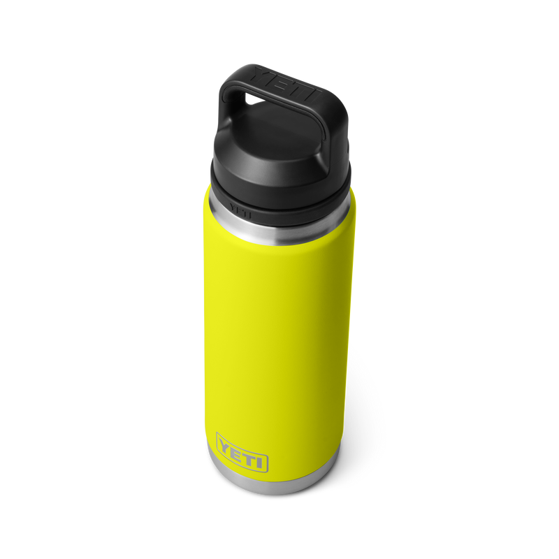 Yeti Rambler 26oz (769ml) Bottle with Chug Cap - Firefly Yellow