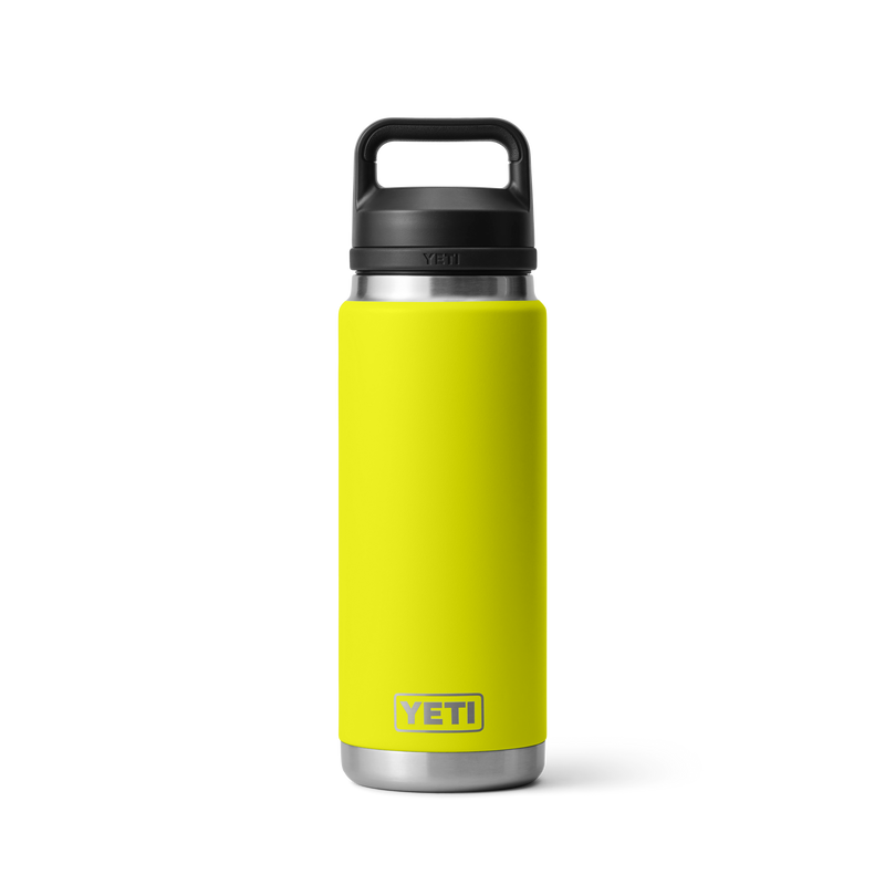 Yeti Rambler 26oz (769ml) Bottle with Chug Cap - Firefly Yellow