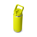 Yeti Rambler 26oz (769ml) Straw Bottle with Colour-Matched Straw Cap Lid - Firefly Yellow