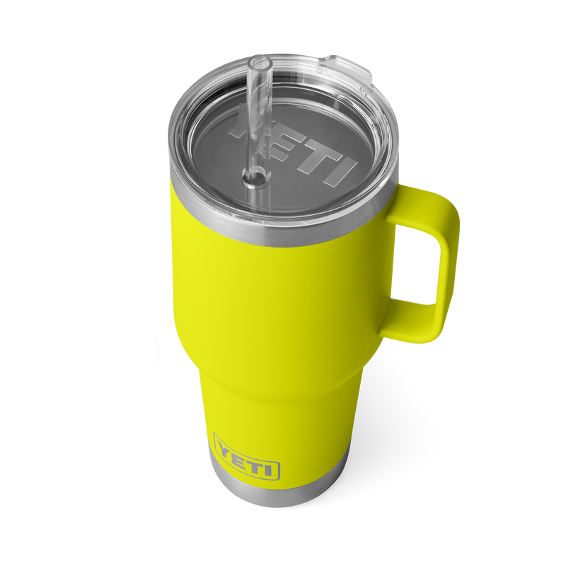 Yeti Rambler 35oz (1L) Straw Mug - Firefly Yellow