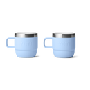 Yeti Rambler 6oz (177ml) Stackable Mugs 2 Pack - Big Sky Blue