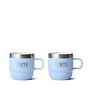 Yeti Rambler 6oz (177ml) Stackable Mugs 2 Pack - Big Sky Blue