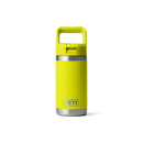 Yeti Rambler Junior 12oz (354ml) Insulated Kids Water Bottle with Colour-Matched Straw Lid - Firefly Yellow