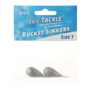 Jarvis Walker Tec Tackle Rocket Sinkers Size 1