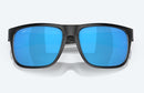 Costa Del Mar Spearo XL Sunglasses - Blue Mirror Polarised Lens with Matte Black Frame
