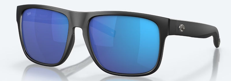 Costa Sunglasses Spearo XL Matte Black Frame - Blue Mirror Polarised Glass