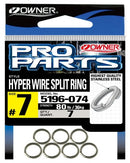 Owner Hyper Wire Split Rings (Assorted Sizes)