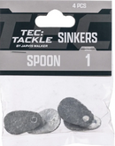 Jarvis Walker Tec Tackle Spoon Sinkers (Assorted Sizes)