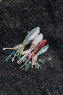 Nomad Squidtrex Lure - White Glow (65mm)