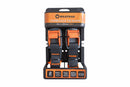 Wildtrak Cambuckle Tie Down Straps - 3m x 25mm (2 Pack)
