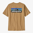 Patagonia Men's P-6 Logo Responsibilli-Tee Short Sleeve T-Shirt - Talon Gold