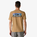 Patagonia Men's P-6 Logo Responsibilli-Tee Short Sleeve T-Shirt - Talon Gold