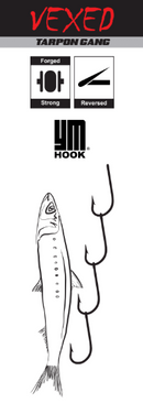 Vexed YM Tarpon Hooks (Assorted Sizes)
