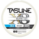 Tasline Elite X8 Solid Braid 8 Strand - White (30LB) - 1000m