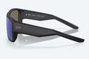 Costa Del Mar Taxman Sunglasses - Blue Mirror Polarised Lens with Matte Black Frame