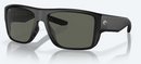 Costa Del Mar Taxman Sunglasses - Gray Polarised Lens with Matte Black Frame