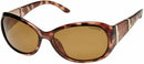 Cancer Council Leura Sunglasses - Cherry Gold/Copper frame with Polarized Brown Lens