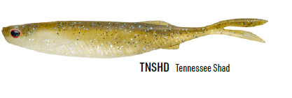 Nomad Design Tackle Live Ops Fallout Minnow 3.5" Soft Plastic (Assorted Colours)