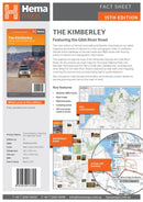 Hema Maps The Kimberly Map features/ The Gibb River Road (15th Edition)