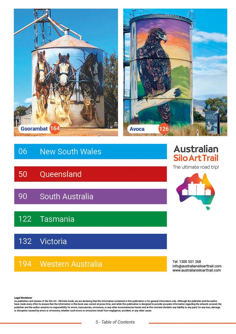 Hema Maps The Silo Art Ultimate Guide (5th Edition)