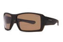 Liive Vision The Edge Sunglasses - Matt Beer Frame with Polarized Brown Lens