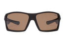 Liive Vision The Edge Sunglasses - Matt Beer Frame with Polarized Brown Lens