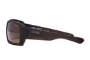 Liive Vision The Edge Sunglasses - Matt Beer Frame with Polarized Brown Lens