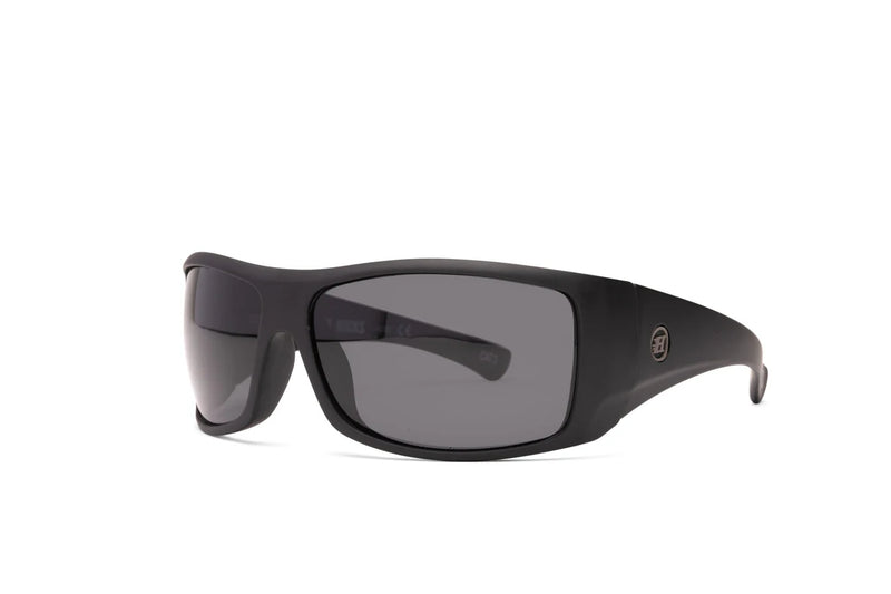 Liive Vision The Rock Sunglasses - Matt Black Float Frame with Polarised Smoke Lens