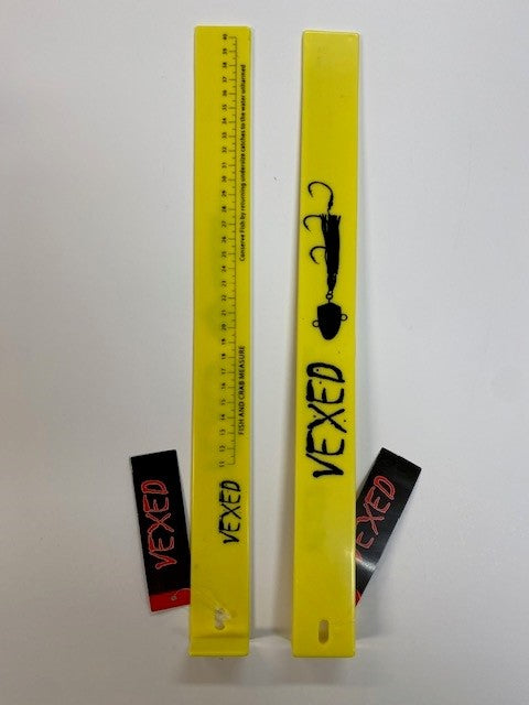 Vexed 40cm Fish Ruler (Yellow)