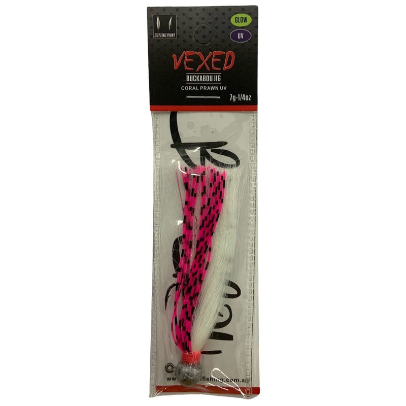 Vexed Buckabou Jig 5g (CP) - Coral Prawn UV