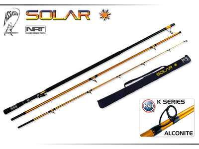 Assassin Solar Rod 15ft X-Heavy 6-8oz - Gold Blank