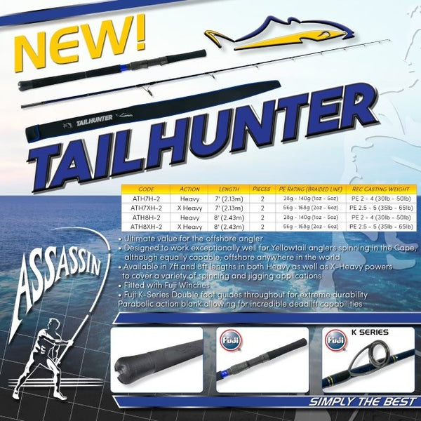 Assassin Tailhunter Rod (Assorted Models)