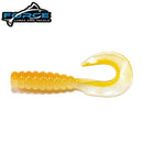 Force Lures & Tackle Curly Tail Baits 2" 10pce (Assorted Colours)