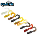 Force Lures & Tackle Curly Tail Baits 2" 10pce (Assorted Colours)