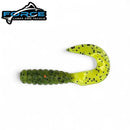 Force Lures & Tackle Curly Tail Baits 2" 10pce (Assorted Colours)