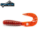 Force Lures & Tackle Curly Tail Baits 2" 10pce (Assorted Colours)