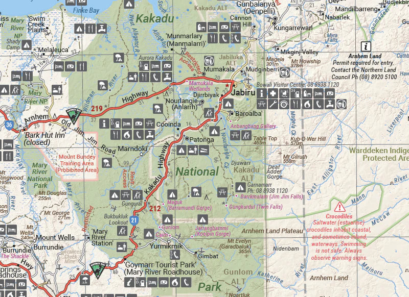 Hema Maps Top End and Gulf Map (7th Edition)