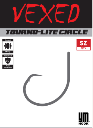 Vexed YM Tourno-Lite Circle Hooks (Assorted Sizes)