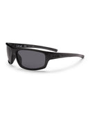 Liive Vision Tuna Sunglasses - Matt Black Xtal Frame with Polarised Smoke Lens